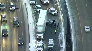 Crash closes express lanes of I-80 eastbound in Saddle Brook