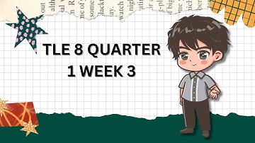 TLE 8 Quarter 1 Week 3. Graphic Design Tools.