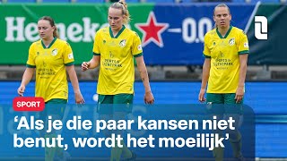 Vrouwen Fortuna Sittard balen na verloren bekerfinale 🏆😢 | L1 Nieuws