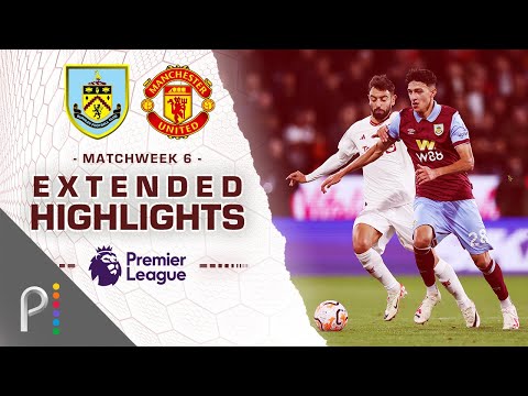 Burnley v. Manchester United | PREMIER LEAGUE HIGHLIGHTS | 9/23/2023 | NBC Sports