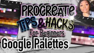 FREE Google Colour Palette Hack || Procreate Art || Digital Art || Diamond Education Hub