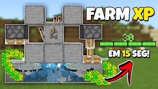 COMO FAZER UMA FARM DE XP FÁCIL NO MINECRAFT BEDROCK 1.21/26+!