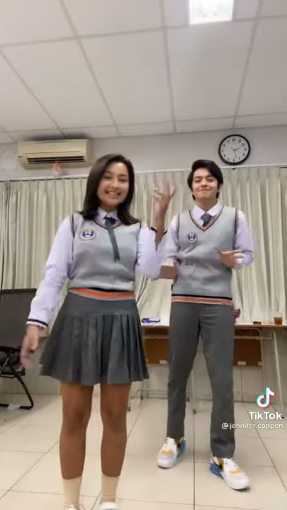Tik Tok Jennifer coppen & angga yunanda pemeran film kisah untuk gery | living lovely