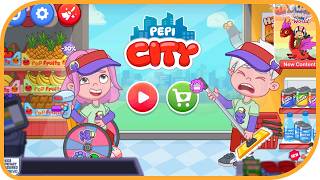 Kabar pasar terbaru! Alice pergi ke toko bahan makanan🐰🌼 | Pepi City | 88 I Pepi Play I HayDay screenshot 4