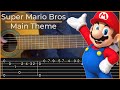 Super Mario Bros - Main Theme (Simple Guitar Tab)