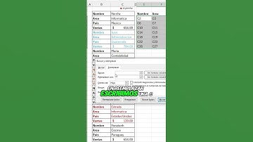 Truco simple en Excel, reemplazar #Excel #tutorial #office