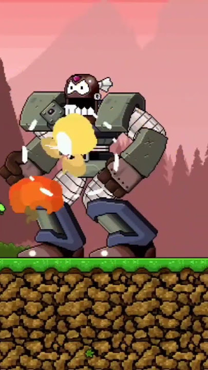 The most useless Boss in Dan The Man Game 😂 #shorts #dantheman #games #gaming #gameplay