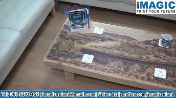 in UV trên gỗ - máy in trực tiếp trên gỗ khổ lớn trang trí nội thất