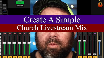 Create A Simple Church Livestream Mix (feat Behringer WING) - #AscensionTechTuesday - EP168