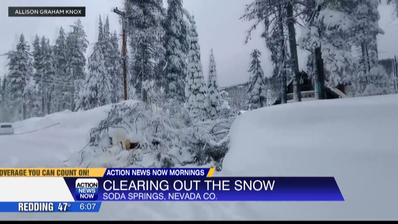 Californians begun the process of digging out from the massive blizzard ...