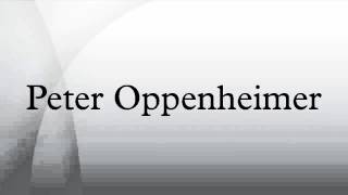 Peter Oppenheimer