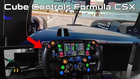 Cube Controls Formula CSX test - Project CARS 2 Porsche 919 Hybrid
