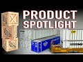 HO Scale 48' Exterior Post Intermodal Containers Class One Model Works Product Spotlight