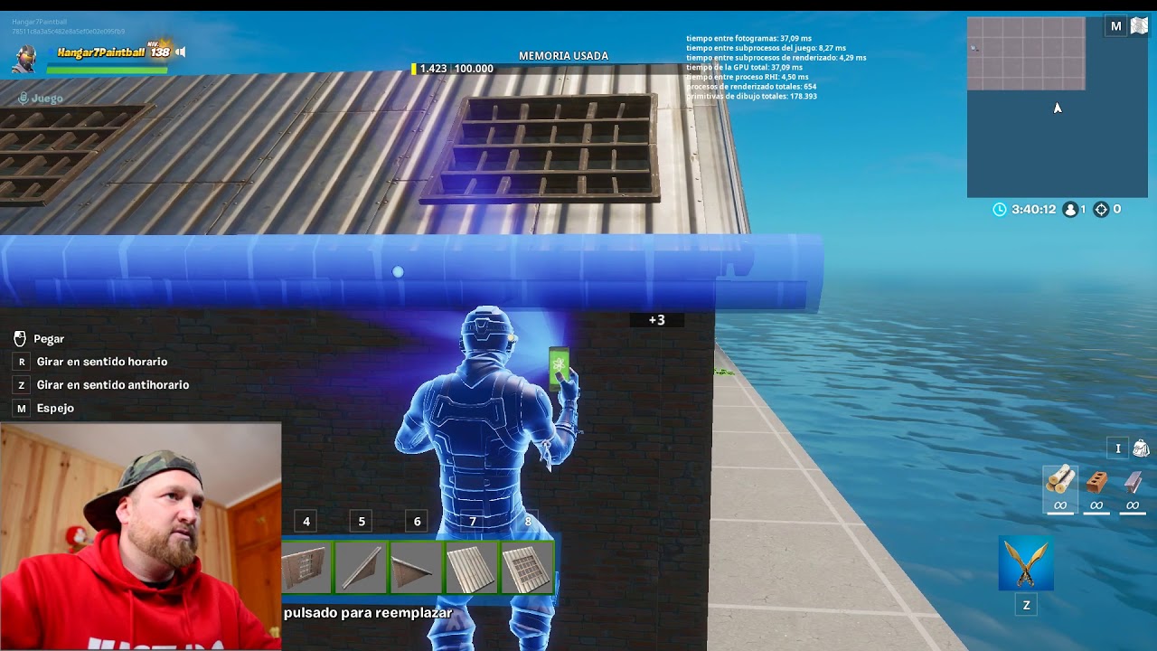 RECREANDO EL PAINTBALL EN FORTNITE