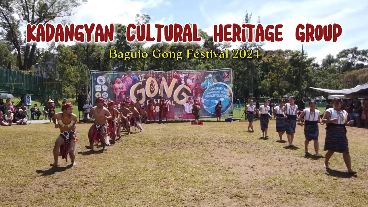 Kadangyan Cultural Heritage Group - Baguio Gong Festival 2024 - YouTube
