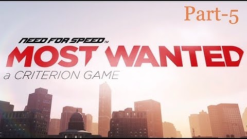 Need for Speed™ Most Wanted 2012 | Part-5 | Most Wanted 6 | McLaren MP4-12C | No Commentary