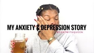 My Anxiety & Depression Story 😔 | WOC Mental Health |