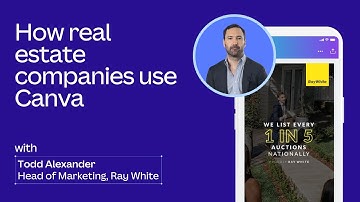 How real estate companies use Canva