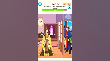 Annoying Puzzle Game Level 56 ~ Disgusting as a Man to meet the prime minister #puzzle #shortvideo