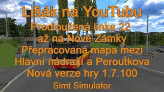 Simt Simulator - Prodloužená linka 22 na Nové Zámky s povídáním