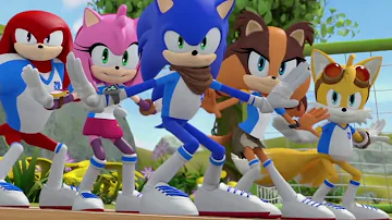 Sonic Boom Soccer Dance Scene Sticks and Amy Re-cut