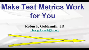 Make Test Metrics Work for you