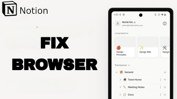 How To Fix And Solve Browser On Notion-Notes App | Final Solution