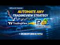 Automate ANY TradingView Strategy to RoboForex (MT5) – Full Setup Guide