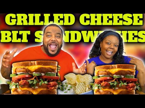 Ultimate Double Grilled Cheese BLT Sandwiches Extravaganza