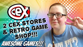 RETRO Game Hunt - 2 Cex Stores- Retro GAMES Shop & Awesome Pickups!!!