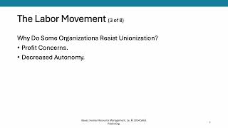 Chapter 14 Labor Relations pt 1