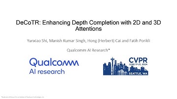 [CVPR 2024] DeCoTR: Enhancing Depth Completion with 2D and 3D Attentions