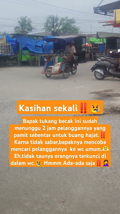 jalanan | Nasib  jadi tukang becak #trendingshorts #shorts #becak