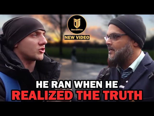 Christian Didn't Know This Verse Existed In The Bible! | Hashim | Speakers Corner class=