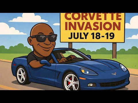 The BIGGEST CORVETTE Car Show in Texas!