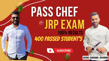 PASS  CHEF / COOK  JRP EXAM 100% RESULT  @vishalsharmapb08_Chef_Aus HINDI PUNJABI ENGLISH