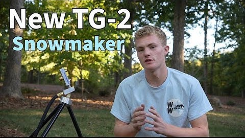 The All New TG-2 Snowmaker 