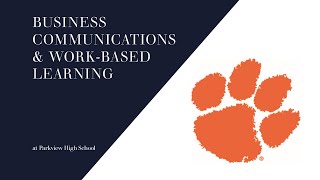 Business Communications and Work Based Learning