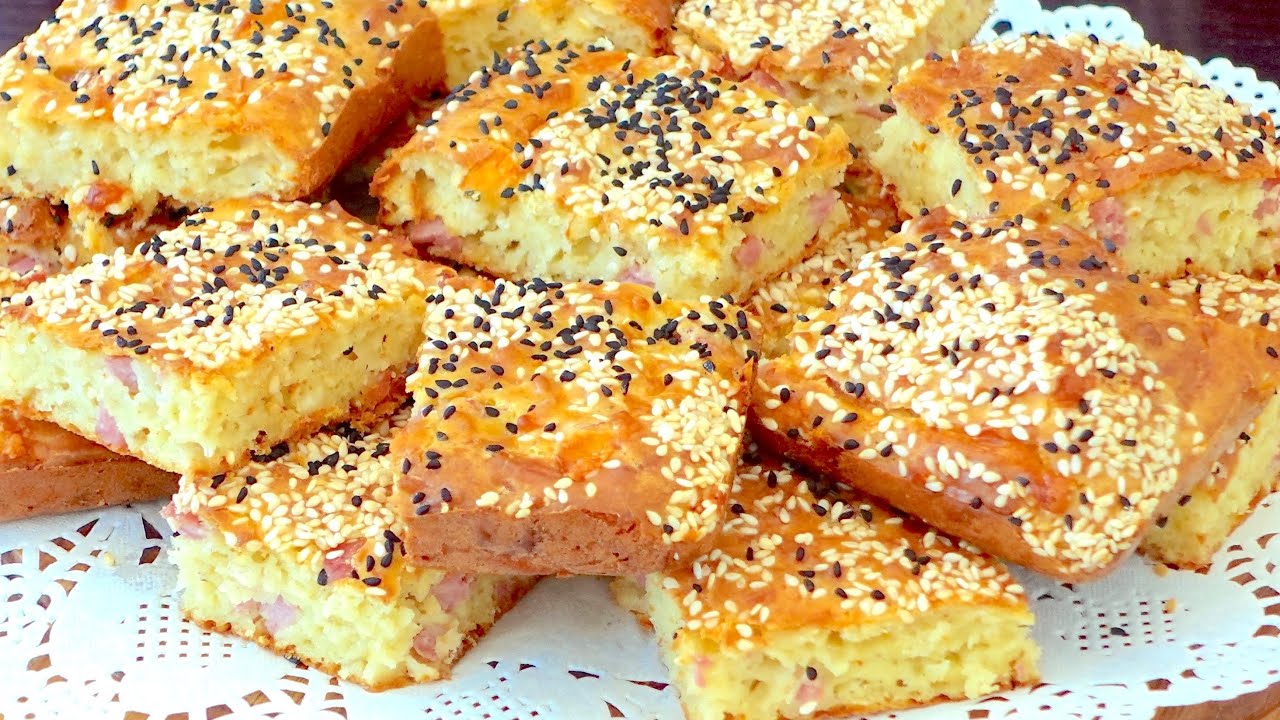 Φανταστική Ζαμπονοτυρόπιτα ταψιού χωρίς φύλλο | Εύκολη συνταγή