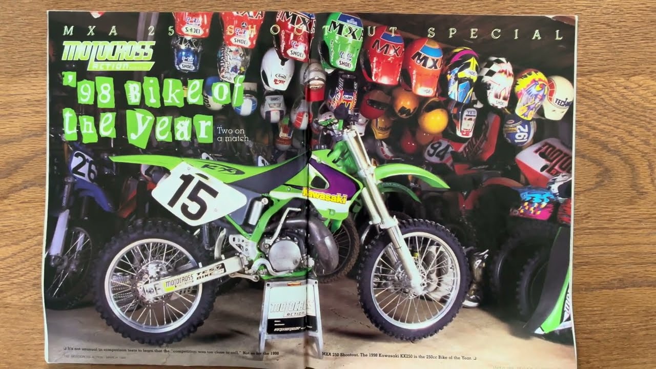 1998 250cc Shootout - Motocross Action Magazine - YouTube