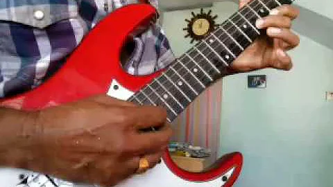 Thanee thirinjum marinjum guitar cover