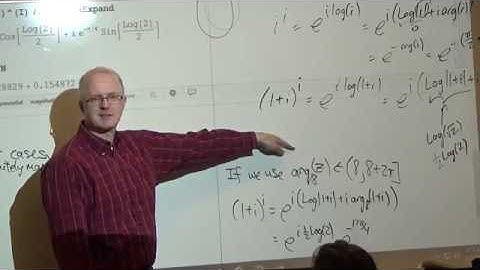Intro Complex Analysis, Lec 19, Complex Powers, Inverse Trigonometric Functions, Branch Cuts