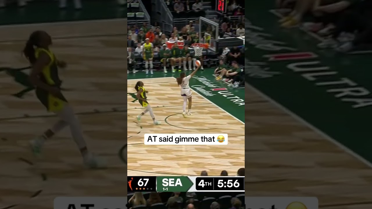 Alyssa Thomas Makes It Look TOO Easy 😤 | Steal vs. Seattle 