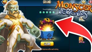 HOW TO WIN GRAND DUELS USING JUSTIN JUSTICE! | 6 TEAM SPEED MIGHT BE THE PLAY - MONSTER LEGENDS screenshot 2