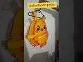 disfraz de pollo en foami #pollo #foami #disfraz #delantal #manualidades #arte