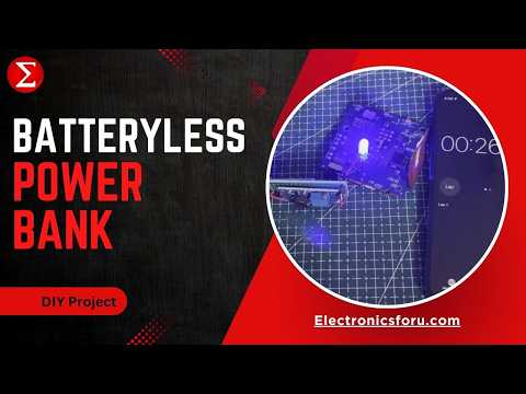 DIY BATTERYLESS POWER BANK | Proof of Concept | Electronics For You
