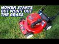 Fixing A Toro Mower With A Broken Cable For The Blade.