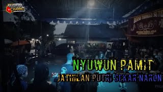 Download lagu nyuwun pamit || penarikan jathilan putri sekar naron || live relokasi turgo purwobinangun pakem