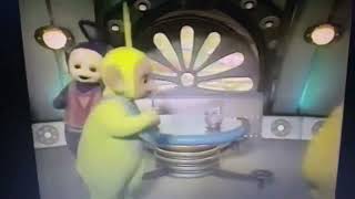 The Teletubbies Walk To The Magic Windmill With T.u.f.f. Puppy Le Card Music Ice Skating Us