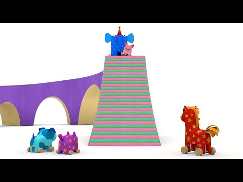Деревяшки ✨ Горка ✨ 4 серия ✨ Мультики для малышей ✨ Super Toons TV